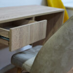 bureau Jatie1 en MDF avec 1 tiroir 100×40cm