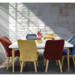 Table Manger Takin ,avec 6 chaises 140 / 60 cm