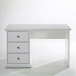 bureau Rangoun 90×50cm avec 3 tiroirs