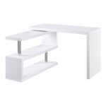 bureau leeds 50×100cm avec bibliothèque