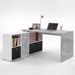 bureau marseille 60×120cm avec bibliothèque