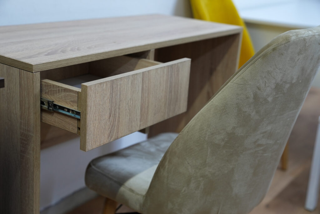 bureau Jatie1 en MDF avec 1 tiroir 100×40cm